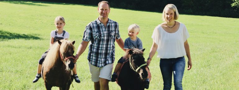 Unsere Ponys freuen sich über Bewegung