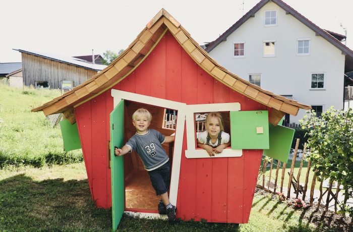 Unser Garten lädt zum Spielen, Träumen, Ausruhen,… ein