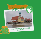 Winterlicher Spaziergang in Wasserburg am Bodensee 