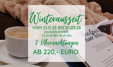 Lust auf eine kleine Winterauszeit?
